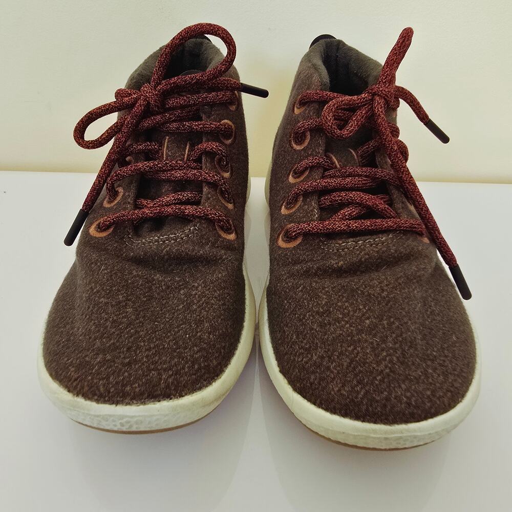 Allbirds Wool Runner-up Mizzles High tops Copper Brown Women's Size 7 - Picture 5 of 9